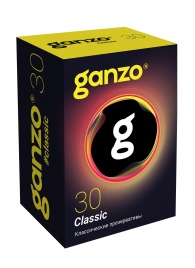 Классические презервативы с обильной смазкой Ganzo Classic - 30 шт. - Ganzo - купить с доставкой в Черкесске