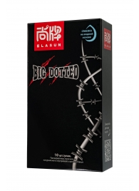 Презервативы с точками Elasun Big Dotted - 10 шт. - Elasun - купить с доставкой в Черкесске