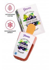 Охлаждающий бальзам для губ «Томный поцелуй» с ароматом черной смородины - 5 мл. - ToyFa - купить с доставкой в Черкесске