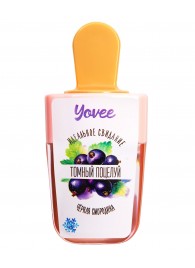 Охлаждающий бальзам для губ «Томный поцелуй» с ароматом черной смородины - 5 мл. - ToyFa - купить с доставкой в Черкесске