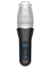 Автоматический мастурбатор Oral Sex Masturbator с функциями ротации, вибрации и фрикций - Secwell - в Черкесске купить с доставкой
