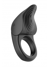 Черное эрекционное виброкольцо Vibro Lust Ring - MALESATION - в Черкесске купить с доставкой