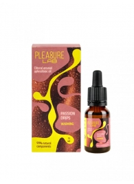 Капли с согревающим эффектом Passion Drips Warming - 15 мл. - Pleasure Lab - купить с доставкой в Черкесске