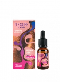 Жидкий вибратор Passion Drips Cold n Hot - 15 мл. - Pleasure Lab - купить с доставкой в Черкесске