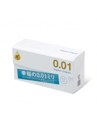 Увлажнённые презервативы Sagami Original 0.01 Extra Lub - 12 шт. - Sagami - купить с доставкой в Черкесске