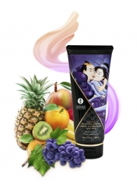 Массажный крем для тела с ароматом экзотических фруктов Exotic fruits - 200 мл. - Shunga - купить с доставкой в Черкесске