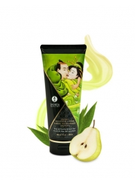 Массажный крем для тела с ароматом груши и зелёного чая Pear   Exotic Green Tea - 200 мл. - Shunga - купить с доставкой в Черкесске