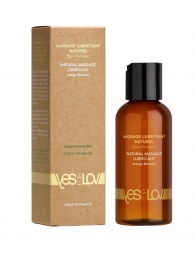 Натуральная массажная смазка Natural Lubricant Orange Blossom - 100 мл. - YESforLOV - купить с доставкой в Черкесске