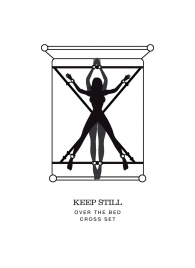 Набор для связывания на кровати Keep Still - Fifty Shades of Grey - купить с доставкой в Черкесске