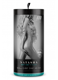 Мастурбатор-вагина с вибрацией Soft   Wet Natasha Realistic Beige Masturbator - Blush Novelties - в Черкесске купить с доставкой