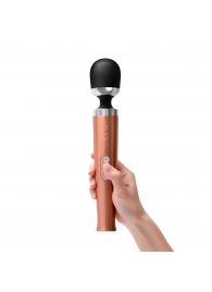 Золотистый вибромассажер Die Cast - Le Wand