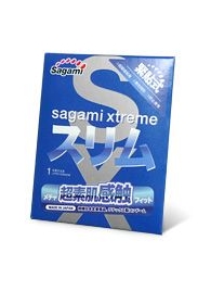 Презерватив Sagami Xtreme FEEL FIT 3D - 1 шт. - Sagami - купить с доставкой в Черкесске