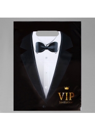 Пакет «Смокинг VIP» полиэтиленовый с вырубной ручкой (30х40 см) - UPAK LAND - купить с доставкой в Черкесске