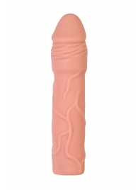 Телесная удлиняющая насадка с подхватом - 19 см. - ToyFa - в Черкесске купить с доставкой