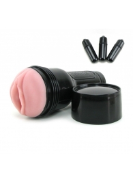 Мастурбатор-вагина Fleshlight - Vibro Pink Lady Touch с вибрацией - Fleshlight - в Черкесске купить с доставкой