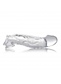 Прозрачная насадка для увеличения члена 2 Inch Clear Extender Sleeve - XR Brands - в Черкесске купить с доставкой