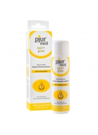 Силиконовый лубрикант с жожоба pjur MED Soft glide - 100 мл. - Pjur - купить с доставкой в Черкесске