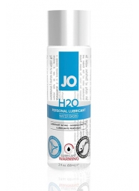 Возбуждающий лубрикант на водной основе JO Personal Lubricant H2O Warming - 60 мл. - System JO - купить с доставкой в Черкесске