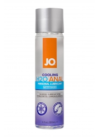 Анальный охлаждающий и обезболивающий лубрикант на водной основе JO Anal H2O COOLING - 120 мл. - System JO - купить с доставкой в Черкесске