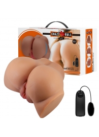 Карамельный мастурбатор-полуторс Emilia с вибрацией - Baile - в Черкесске купить с доставкой