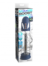 Синяя вакуумная автоматическая помпа Max Boost Pro Flow - Pipedream - в Черкесске купить с доставкой