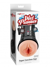 Мастурбатор-вагина в колбе Super Luscious Lips - Pipedream - в Черкесске купить с доставкой