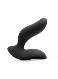 Черный вибромассажер простаты 3,5’’ Curve P-spot Massager - 12 см. - Erokay - в Черкесске купить с доставкой