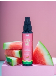 Гель Lick Me с согревающим эффектом и ароматом арбуза - 50 мл. - INTT - купить с доставкой в Черкесске