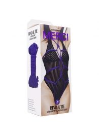 Фиолетовая верёвка для связывания и фиксации Bind Tie - 9,14 м. - Doc Johnson - купить с доставкой в Черкесске