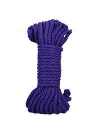 Фиолетовая верёвка для связывания и фиксации Bind Tie - 9,14 м. - Doc Johnson - купить с доставкой в Черкесске