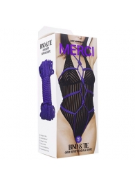 Фиолетовая верёвка для связывания и фиксации Bind Tie - 15,24 м. - Doc Johnson - купить с доставкой в Черкесске