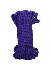 Фиолетовая верёвка для связывания и фиксации Bind Tie - 15,24 м. - Doc Johnson - купить с доставкой в Черкесске