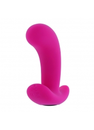 Розовый вибромассажёр простаты с пультом ДУ Hooking Up - 9,5 см. - Selopa - в Черкесске купить с доставкой