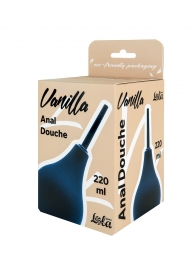 Черный анальный душ Anal Douche L - Lola Games - купить с доставкой в Черкесске