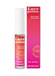 Возбуждающий блеск для губ Love Potion - 8 мл. - Love to Love - купить с доставкой в Черкесске