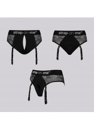 Трусики для фиксации насадок Strap-on-me Harness Lingerie Diva XS - Strap-on-me - купить с доставкой в Черкесске