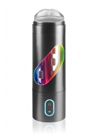 Перезаряжаемый мастурбатор-ротик Extreme Toyz Rechargeable Roto-Bator Mouth - Pipedream - в Черкесске купить с доставкой