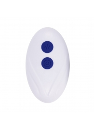 Синее эрекционное виброкольцо с клиторальной подушечкой и пультом ДУ Adjustable Fun Ring - Zero Tolerance - в Черкесске купить с доставкой