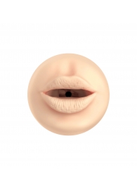 Телесный мастурбатор-ротик Feel Stroker Mouth - Kiiroo - в Черкесске купить с доставкой
