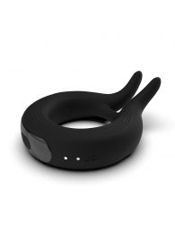 Черное эрекционное кольцо Marry Me Rechargeable Vibrating Cockring - Adrien Lastic - в Черкесске купить с доставкой