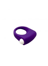 Фиолетовое эрекционное кольцо Puggle Vibrating Ring with Bullet - Adrien Lastic - в Черкесске купить с доставкой