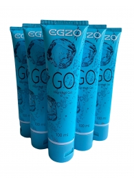 Набор из 5 пролонгирующих лубрикантов на водной основе Egzo Go (по 100 мл.) - EGZO - купить с доставкой в Черкесске