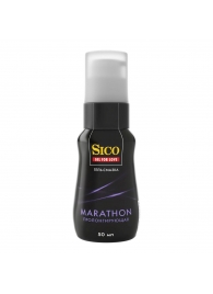 Пролонгирующая гель-смазка Sico Marathon - 50 мл. - Sico - купить с доставкой в Черкесске