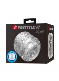 Прозрачный сквозной мастурбатор Crystle - Baile - в Черкесске купить с доставкой