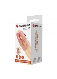 Реалистичная насадка на пенис Oscar - Baile - в Черкесске купить с доставкой