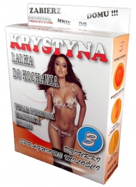 Надувная секс-кукла Krystyna - Boys of Toys - в Черкесске купить с доставкой