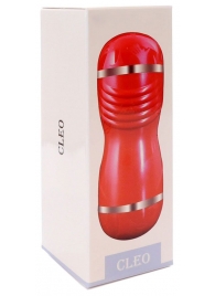 Двусторонний мастурбатор в колбе Cleo - вагина и ротик - Boys of Toys - в Черкесске купить с доставкой