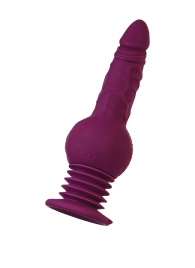 Фиолетовая мини-машина для секса Striker с пультом ДУ - 23,5 см. - ToyFa - купить с доставкой в Черкесске