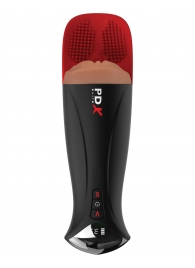 Мастурбатор-вагина в колбе с вибрацией Fuck-O-Matic Pro XL - Pipedream - в Черкесске купить с доставкой