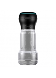 Набор PowerBlow   Feel Pocket Stroker Crystal: мастурбатор и интерактивная насадка - Kiiroo - в Черкесске купить с доставкой